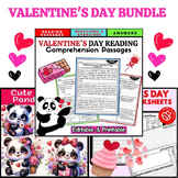 Valentine's Day Bundle: Reading Comprehension Passages, Wr