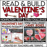 Valentine's Day Bundle Reading and STEM Candy Box Challenge