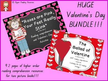 Preview of Valentine's Day Bundle "Roses are Pink" & "The Ballad of Valentine"