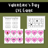 Valentine's Day CVC Word Game: Love-Filled Literacy Fun fo