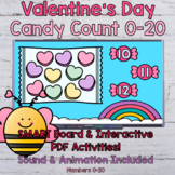 Valentine's Day Candy Count SMART Board Game