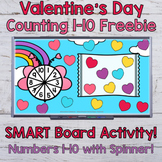 Valentine's Day Candy Counting with Spinner - SMART Board 