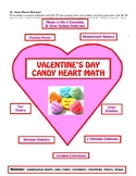 Valentine's Day Candy Heart Math Fun!  BRAND NEW!