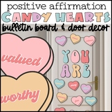 Valentine's Day Candy Hearts Bulletin Board and Door Decor