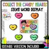 Valentine's Day Candy Hearts Sight Word Display | Classroo