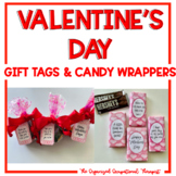 Valentine's Day Candy Wrappers & Gift Tags