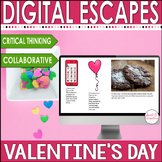 Valentine's Day Digital Escape Room - Math and Critical Th