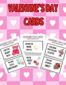 Valentine's Day Card Printable by The Primary Lockbox | TPT