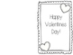 Valentine's Day Card Templates by All About Elementary | TpT