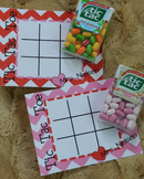 Valentine's Day Card from Teacher-Tic Tac Toe Activity