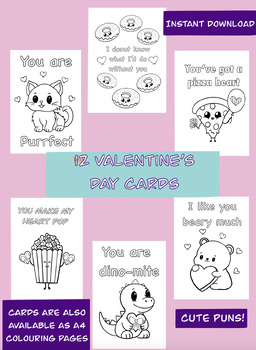 Preview of Valentine's Day Cards