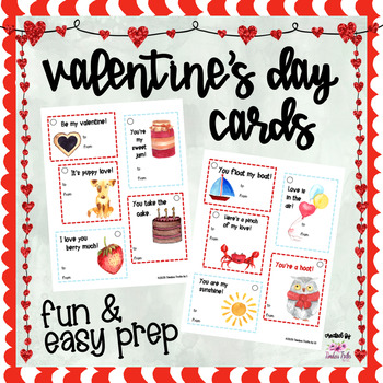 Valentine's Day Cards by Timeless Truths by LC | TPT