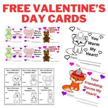 Preview of Valentine's Day Cards Activity Fine Motor Coordination Cutting Coloring