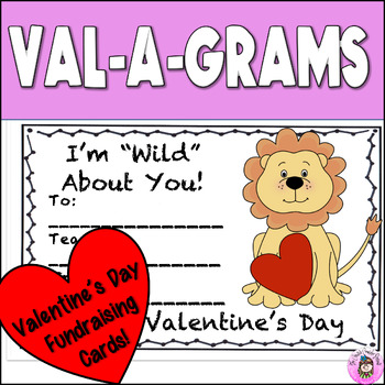 Preview of Valentine's Day Cards - Candy Grams - Val-A-Grams Community Service Fundraiser 2