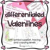 Valentine's Day Cards: Differentiated for ALL your Special