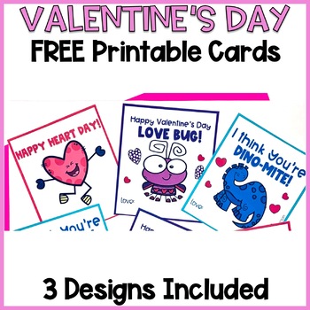 Valentine's Day Cards Freebie | Free printable Valentine's Day Cards