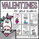 Valentine's Day Cards / Gift Tags - For Students
