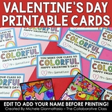 Valentine's Day Cards | Printable | Editable