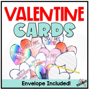Preview of Valentine's Day Cards Writing Activity 2nd 3rd Grade