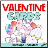 Valentine's Day Cards Writing Activity 2nd 3rd Grade
