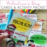 Valentine's Day Cards and Activity Packet