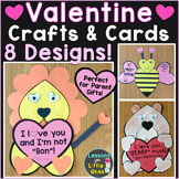 Valentine's Day Crafts, Cards for Parents from Students, V