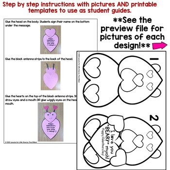 Valentine's Day Crafts Cards for Parents from Students Valentine Crafts  Hearts