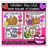 Valentine's Day Cards for Students From Teacher