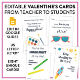 Valentine's Day Cards for Teachers - Eight designs!
