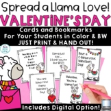 Printable Valentine's Cards from Teacher to Students Note 