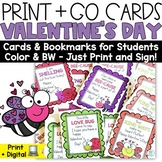 Printable Valentine's Day Cards from Teacher to Students N