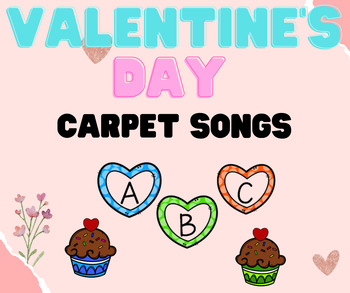 Preview of Valentine's Day Carpet Songs