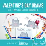 Valentine’s Day Cat Candy Grams | Class Treat or School Fu