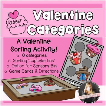 Preview of Valentine's Day Category Sorting for Speech and Language Therapy