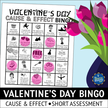 Preview of Valentine's Day Cause and Effect Bingo Game