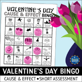 Valentine's Day Cause and Effect Bingo Game