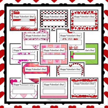 Valentine's Day Certificates by Patricia Watson | TPT