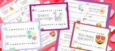 Valentine's Day Classroom tags/cards in Spanish