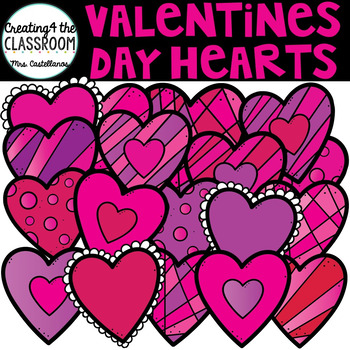 Preview of Valentine's Day Clip Art {Valentine's Day Hearts}