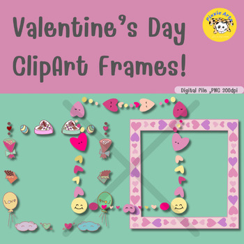 Preview of Valentine’s Day ClipArt Frames!