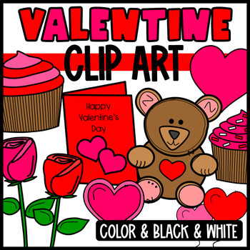 Valentine S Day Card Clip Art Worksheets Teachers Pay Teachers