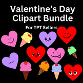 Valentine's Day Clipart Growing Bundle