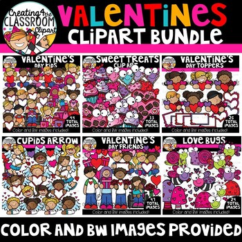 Preview of Valentine's Day Clipart Bundle {Valentine Clipart}