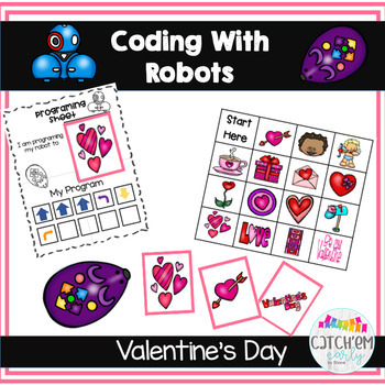 Preview of Valentine's Day -Code & Go Mouse-