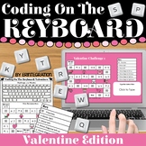 Valentine's Day Coding Activities & Keyboarding Practice |