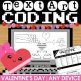 Valentine's Day Coding Activities & Typing Practice ASCII 