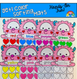 Valentine's Day Color Sorting Mats