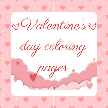 Preview of Valentine’s Day Color by Letter | Valentine’s Day Alphabet Coloring Pages