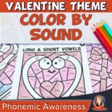 Valentine's Day Coloring Activities for Phonemic Awareness