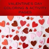 Valentine's Day Coloring & Activity Packet